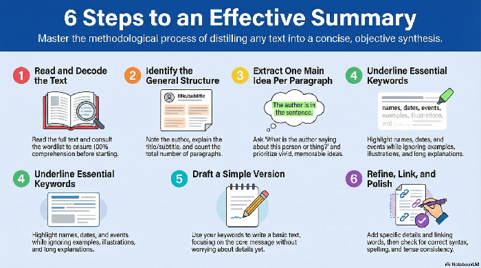 How to Write an Effective Summary: Methodological Guide